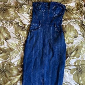 Jean dress